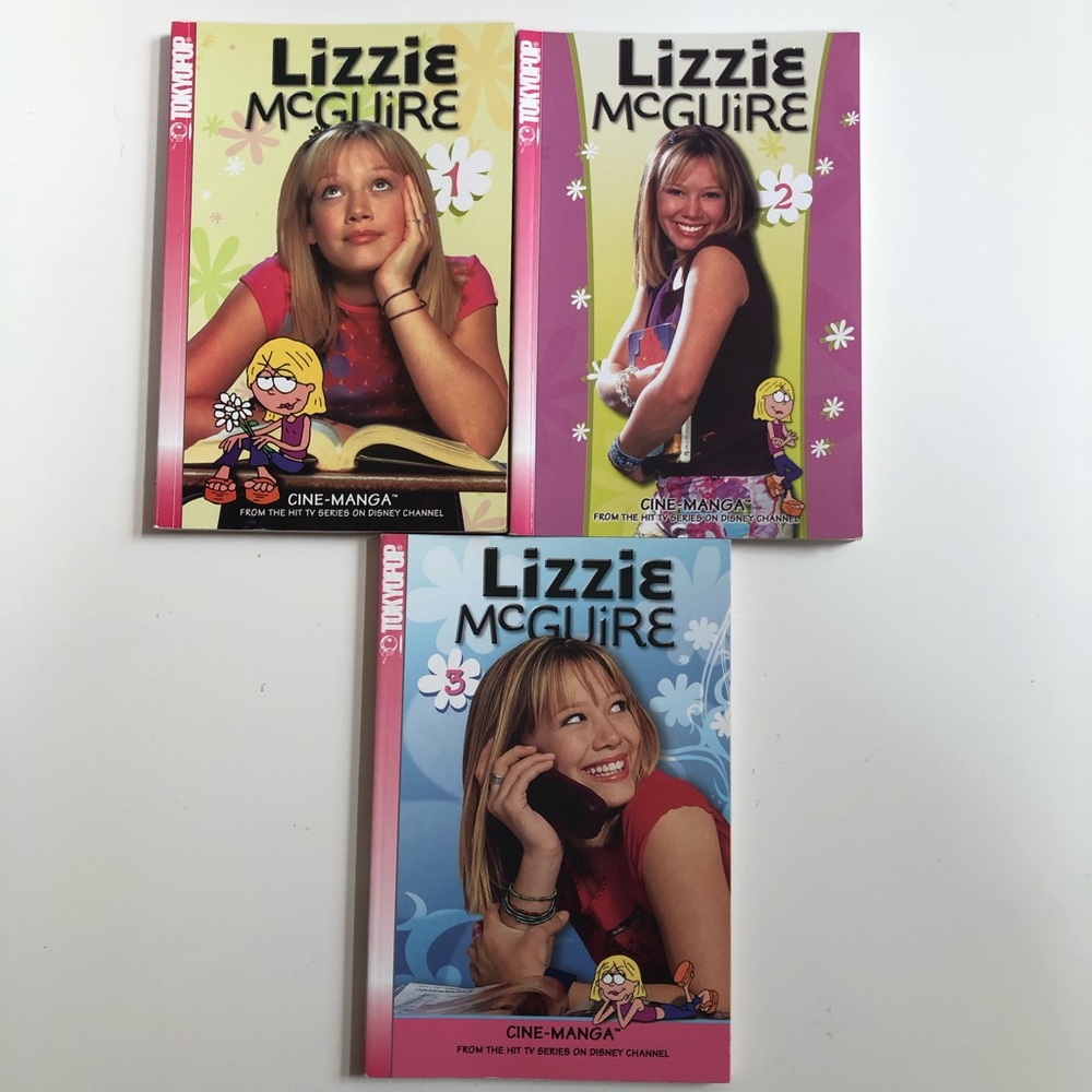SET of 3 - Lizzie McGuire books